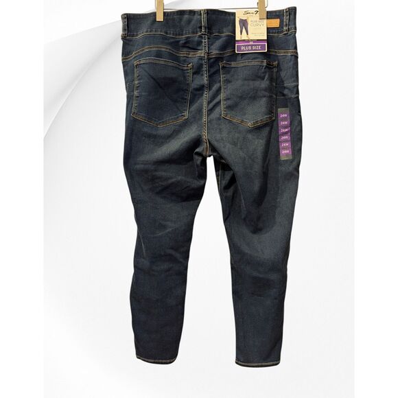 NWT Seven7 Plus Size Curvy High Rise Skinny Legging/Jeans Sz 24W - Picture 8 of 10